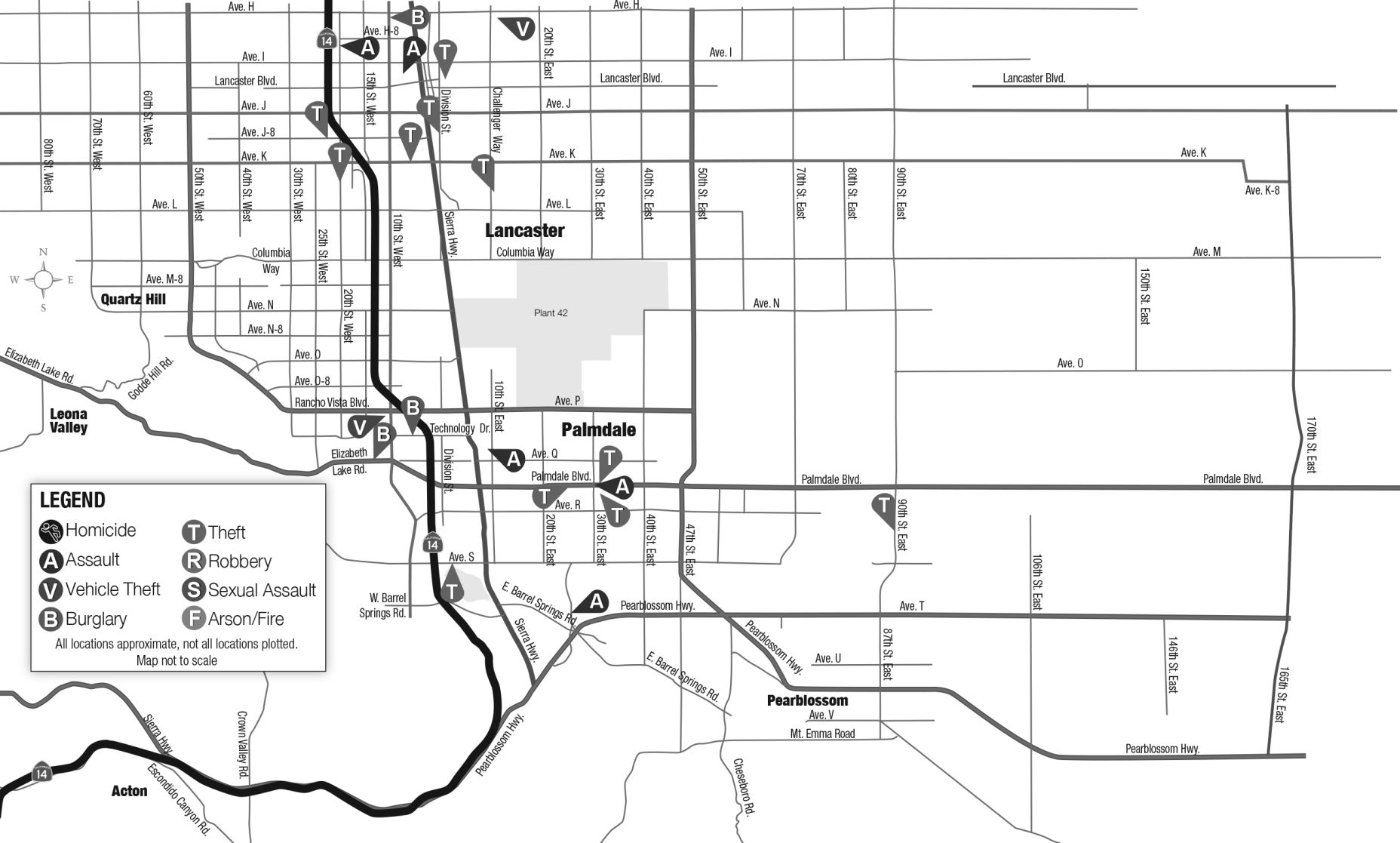 Antelope Valley Crime Blotter, March 25, 2020